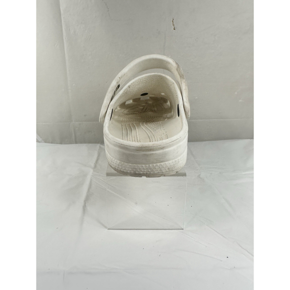 Crocs Classic Clog Womens White Size 9 - Picture 11 of 16